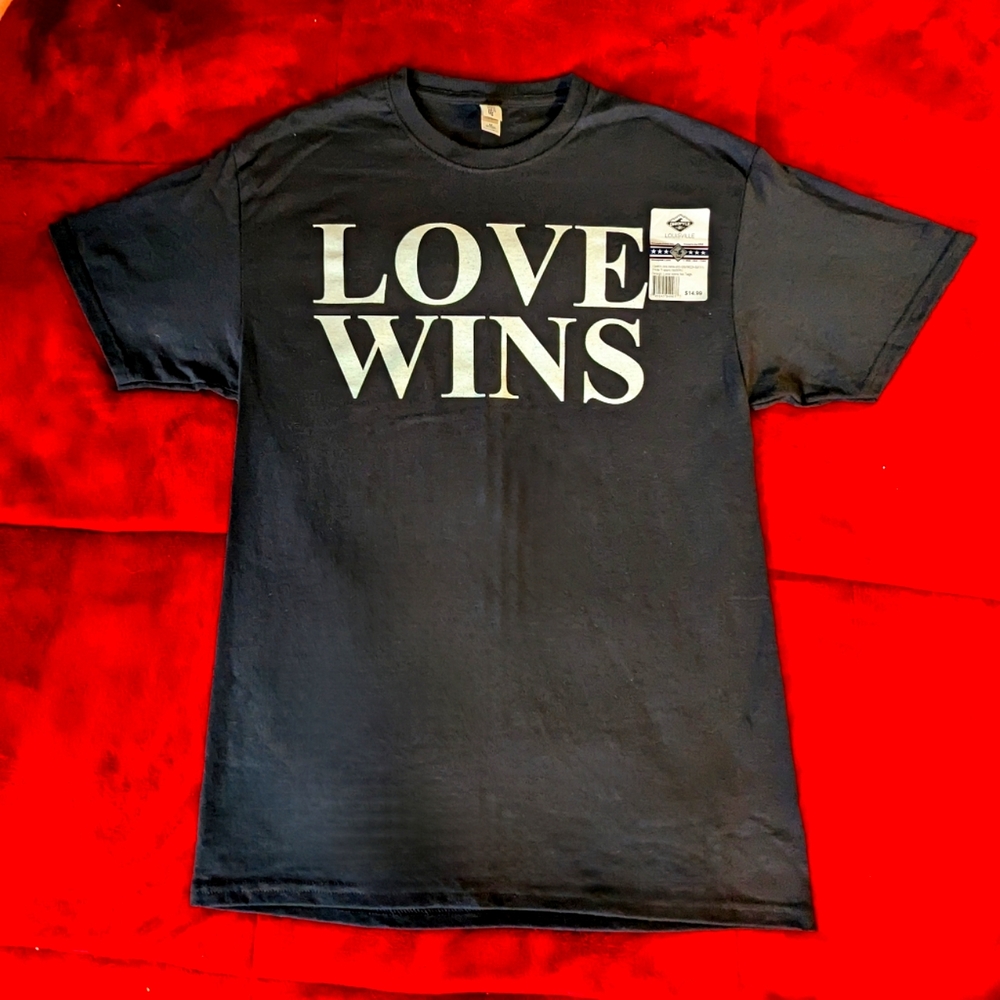 NEW!!! Pride Love Wins LGBTQ+ t-shirt